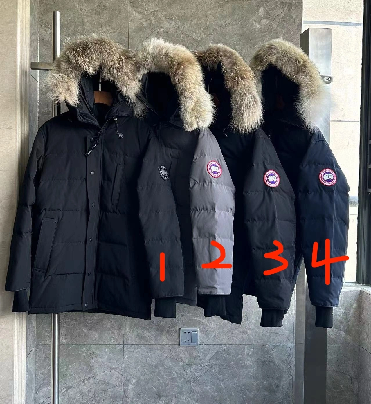 wg.luxury-- 6oos5 E33 Down jacket 4colour item:E-F409J2211-4H